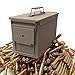 Solid Tactical 50 Cal Ammo Can - New Steel Ammo Box Military & Army M2A1 for Long-Term Waterproof Ammunition & Valuables Storage