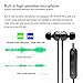 E-Mihi M8 Bluetooth Headphones Wireless In-Ear Sport Earbuds with Magnetic Attraction