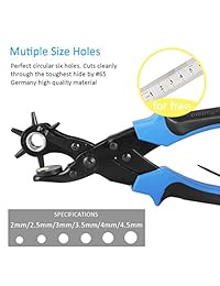 e2buy Piel Hole Punch e, Azul