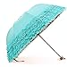 Honeystore Princess Lace Ultraviolet-Proof Folding Umbrella Anti-uv Dome Parasol