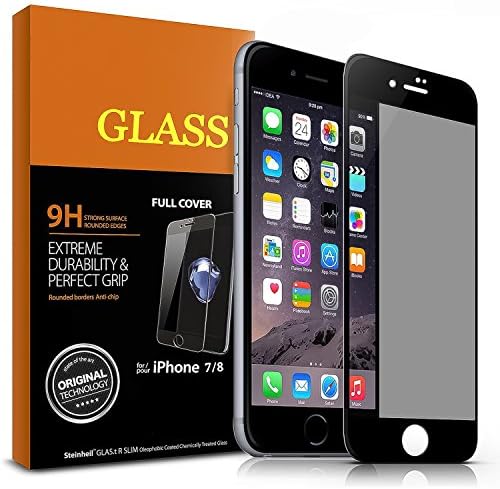 iPhone 8 iPhone 7 Screen Protector,DDtou 3D HD Soft Touch Edge Crystal Clear Tempered 9H Hardness Anti-Scratch Glass Screen Protector Full Coverage for Apple iPhone 7 8 (4.7 inches)