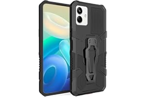 ZCGUANG for Samsung Galaxy A04 Case, [Built-in Stand & Belt Clip] Military Grade [ Shockproof] [Dropproof] Heavy Duty Full-Bo