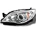 Xtune for 2008-2011 Impreza Chrome Housing Projector Headlights Assembly Direct Fit LH+RH Pair Left+Right/2009 2010