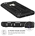 iPhone 6S Case, iPhone 6 Case, HianDier Dual Layer Rugged Anti-Slip Armor Case Shockproof Scratch-Resistant Drop-Resistant Rubber Case Cover for iPhone 6 6S - Black