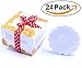 Aistore Cute Mini 24 Pieces Soap for Wedding Soap Favors and Gifts or Baby Shower Soap Favors,Sunflower Style