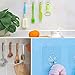 Maggift Removable Transparent Hooks, Up hold 22lbs Removable Wall Celling Hangers (pack of 12)