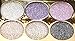 TF-Duan Makeup Glitter Eyeshadow Palette 6 Colors Cosmetics Shimmer Eye Shadow Pallete