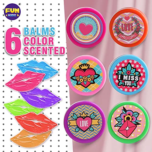 All Natural Lip Balm Kit For Girls, FunKidz Lip Gloss Making Kit For