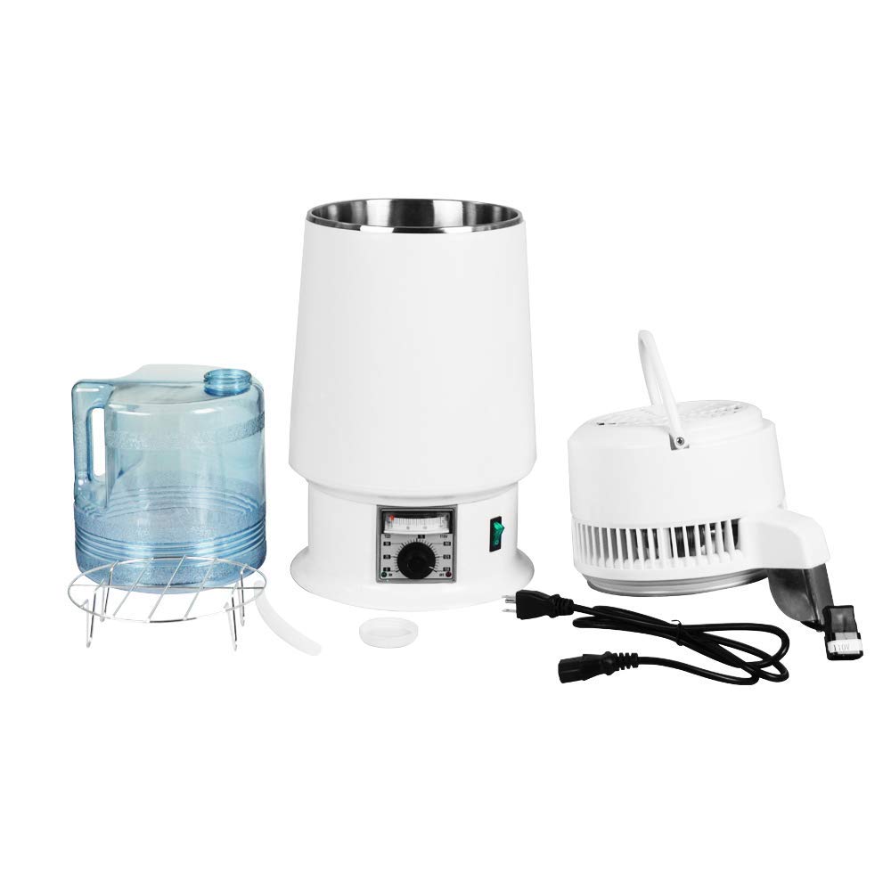 ECO LLC Water Distiller Kit 750W 4L Purifier Filter Distilled Dental/Medical/Lab Home Countertop