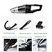 Car Vacuum Cleaner High Power Handheld Wet Dry Stronger Suction Portable Auto Vacuum Cleaner DC 12V 4000PA 16.4FT(5M) Power Cord - Metal Fans -HEPA Filters-Carrying Bag (Black)