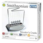 51T7vgqO87L. SS150 Smithsonian-Science-Activities-Newtons-Cradle-Gray