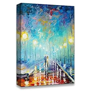 Vintage Oil Painting Home Artwork for Living Room Bedroom