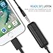 Maxboost HIFI Lightning Adapter [Apple MFI Certified] Lightning to 3.5mm Female Headphone/Earphone Aux Jack w/ Music Controller [Black] Make for iPhone 7, 7 Plus, 6s, 6 Plus, SE, iPad Pro, Air, Mini
