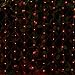 ER CHEN Fairy Lights Plug in, 99Ft/30M 300 LED Silver Coated Copper Wire Starry String Lights Outdoor/Indoor Decorative Lights for Bedroom, Patio, Garden, Party, Christmas Tree (Red)