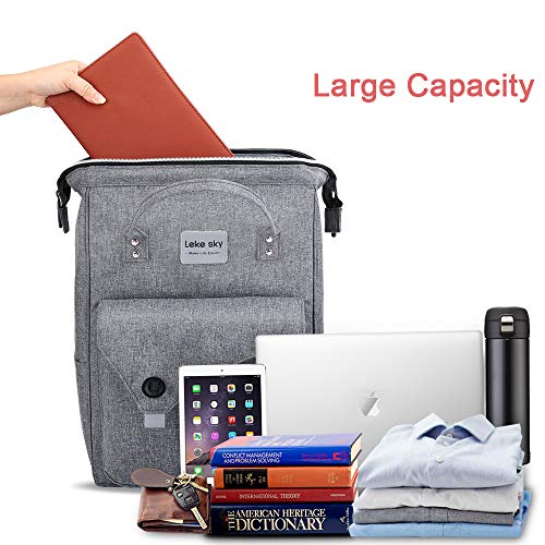 image for Lekebaby Lekesky Laptop Backpack 15.6 Inch Work Laptop Backpack Comput