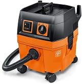 Fein Turbo I Set Wet/Dry Dust Extractor 5.8-Gallon Capacity | 151 CFM Suction, Anti-Static System, Quiet 66 dB Operation, Includes Filter and Accessories - 92035236090