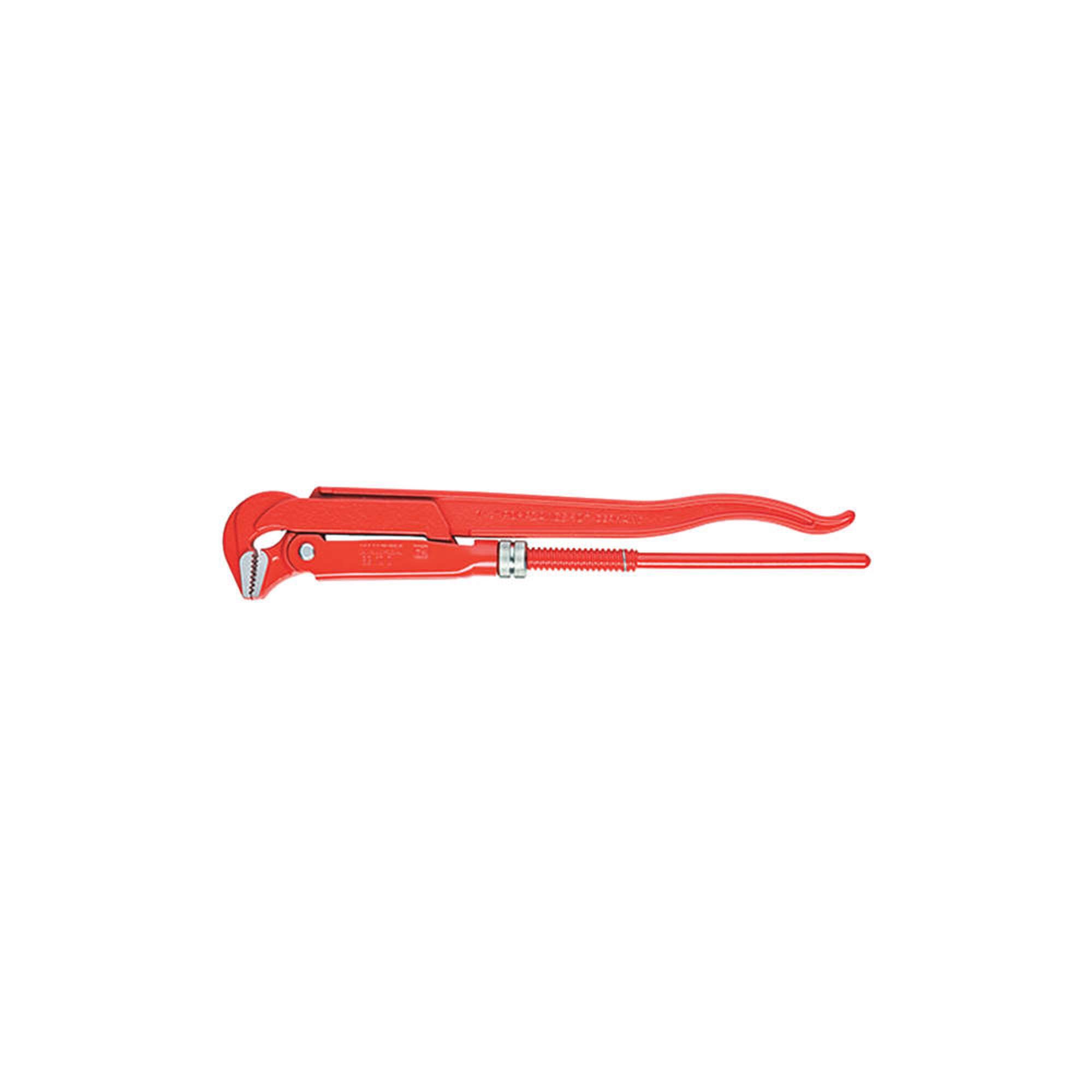 KNIPEX Tools - Swedish Pattern Pipe Wrench, 90 Degree Angled (8310030)