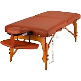 Master Massage 31" Santana Therma Top Portable Massage Table Package (Built in Heating Pads)- Esthetician Bed- Folding Massage Table with Heated Top