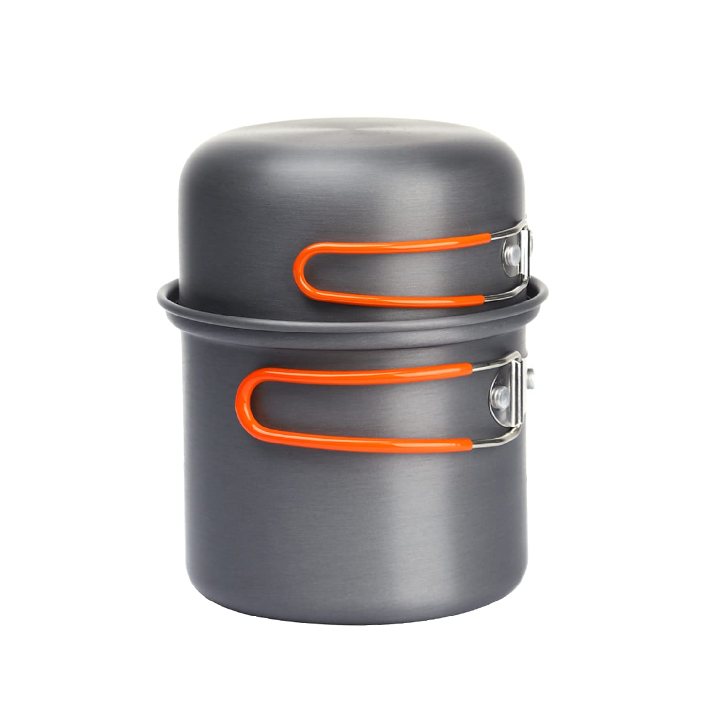 Fire-Maple Camping Pot Bowl Foldable Backpacking Cooking Set Pots for 1 Person FMC-207 Ultralight Outdoor Single Cookware