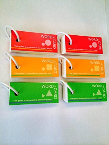 Mini Blank Flash Cards with Binder Ring - 1.3 X 2.8 Set of 6 Decks, 70 Cards Each (420 Cards)