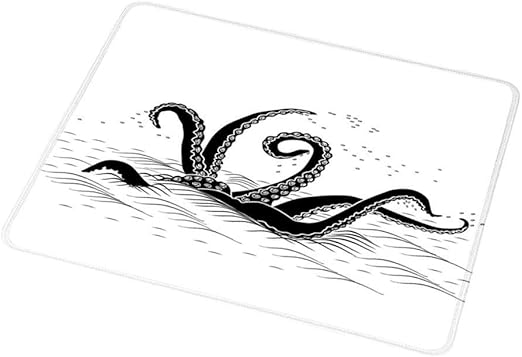 Alfombrilla de ratón Antideslizante Rectangular Pulpo, mitológico