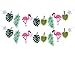 Hawaii Flamingo Party Banner Decoration For Summer Beach Luau Party Banner Garland Supplies