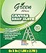 GREEN ATMOS 1 PACK- 6 X 9, 100% COTTON HEAVY DUTY CANVAS DROP CLOTH/RUNNER - ECO FRIENDLY ALL PURPOSE PAINTING/INTERIOR/REFURBISHING/CONTRACTOR'S CHOICE/PAINT SHIELD/FLOOR/FURNITURE PROTECTOR