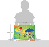 Imagimake Mapology World Map Jigsaw Puzzle with Flags & Capitals 78 pcs view 7