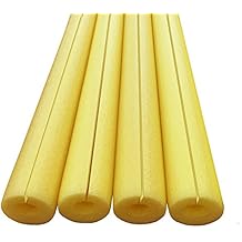 Honor Traders Clamp On Foam Noodles for Padding or Bumper 4 Pack Yellow