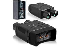 SKYXIU Night Vision Goggles,R6 Digital Night Vision Binoculars 1080p Infrared Digital Night Vision Scope Camera for Hunting Camping Travel