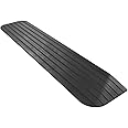 Silver Spring Solid Rubber Threshold Ramp 1" Rise 1,500 lb. Capacity for Wheelchairs and Power Scooters Indoor Outdoor Use