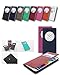 LG G3 Quick Circle Window Folio Case, LG G 3 Soft Leather View Flip Cover, 9 Colors - Retail Packaging (Gray)