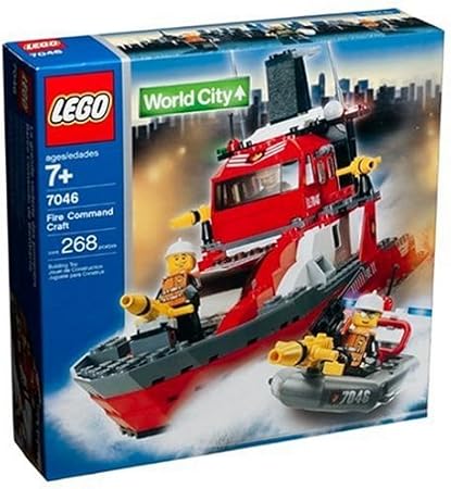 lego fire rescue boat