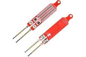 SundiooK 2200uF Capacitor Discharge Pen Test Measurement, 1200V Fast Discharge with LED Indicator, for Red