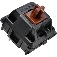 Granvela Cherry MX Brown Switches and Switch Puller for Mechanical Keyboard -Pack 10