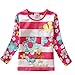 FLAGS Kids Girl Cotton Stripe Butterfly Long Sleeve T Shirt Tee Top 2-6 Years
