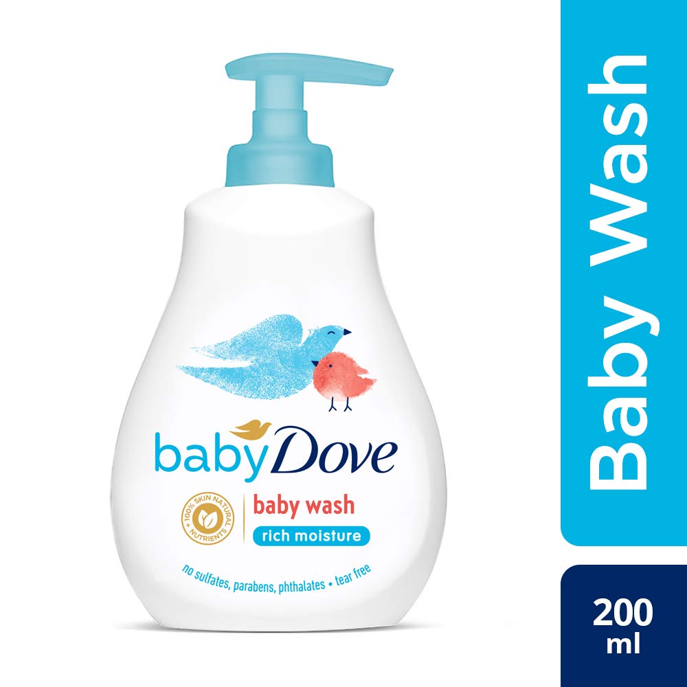 dove head to toe baby wash