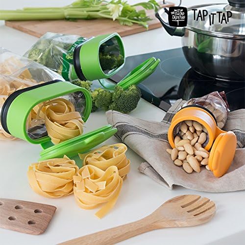 Oramics Set of 3 Bag Fasteners Universal Fastener Bag Clip with Lid Closure System