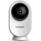 Waggle RV Mini Camera - 1080p HD Wireless Security Camera for RVs – Built-in SD Card (128GB), 2-Way Audio, Night Vision & Mot