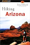 Front cover for the book Hiking Arizona by Stewart Aitchison