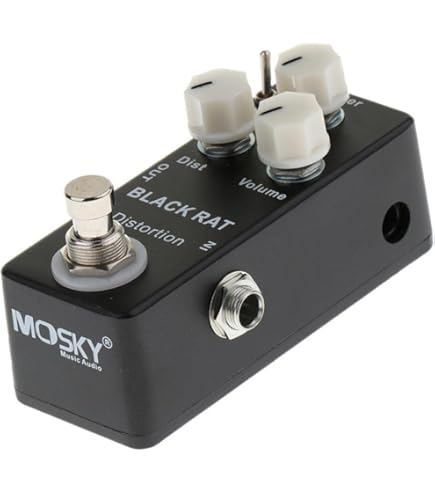 Amazon.com: YMUZE Moskyaudio Mini Distortion Guitar Pedal with
