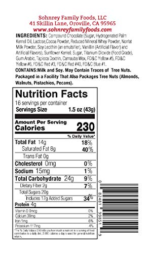 Chocolate Sunflower Seeds Colorful Rainbow Crunchy Coated Chocolatey Candy by Sohnrey Family Foods