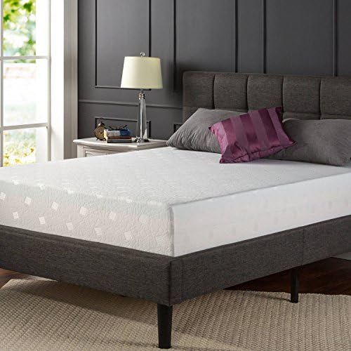 Spa Sensations W-PFM-1200T Black Label 12" Memory Foam Mattress, Queen Size, White Color