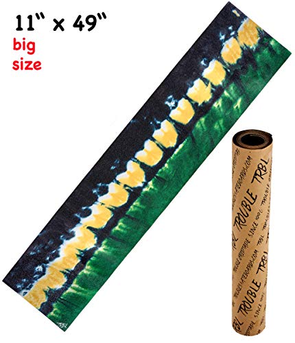 Grip Tape For Longboard 11&rdquo; X 49&rdquo; Tie Dye Monster | Bubb