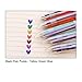 OUT Retractable Roller Ball Pens,Creative Six Color Ball Point Ballpoint Pen School Office Supply Gift Stationery,6 Pack