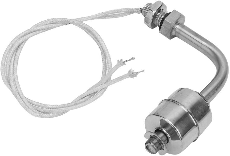 NITRIPStainless Steel Liquid Water Level Sensor Float Switch for Pool Can 75mm