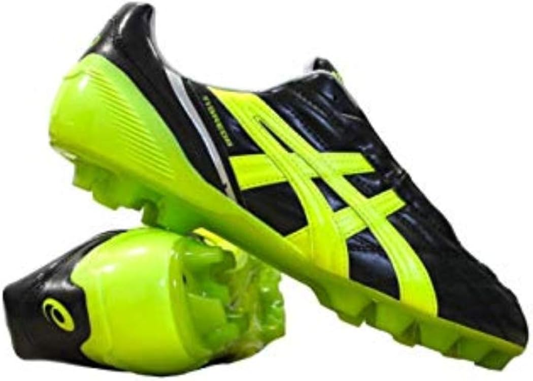 yellow asics football boots