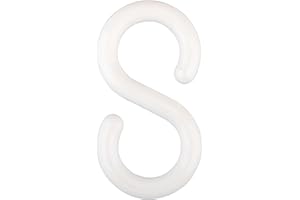 Mr. Chain S-Hook, 2-Inch, White, Pack of 25 (50301-25)