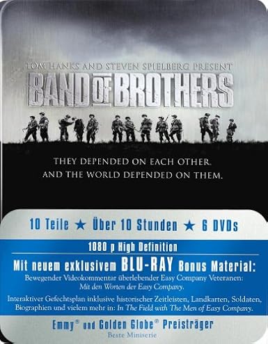 Band of Brothers - Box/Metal-Pack Alemania Blu-ray: Amazon.es