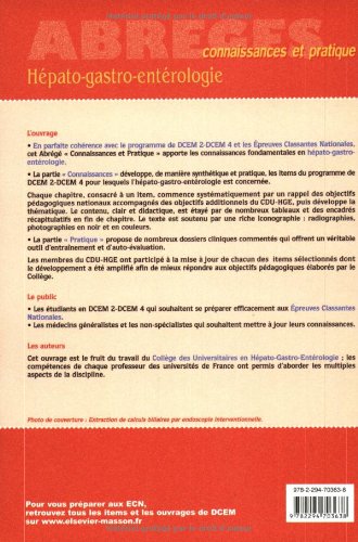 Hépato Gastro Entérologie Amazonca Cdu Books - 